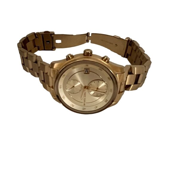 Michael Kors Briar Analog Gold Dial Gold Steel Strap Watch For Women - M… - Picture 10 of 13